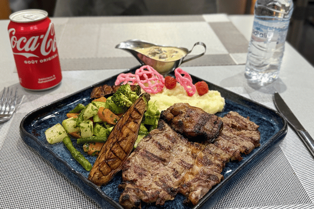 entrecote grillée
