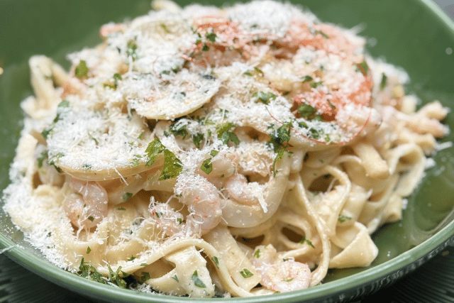 tagliatelles aux fruits de mer