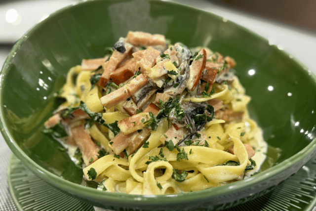 Tagliatelles Carbonara